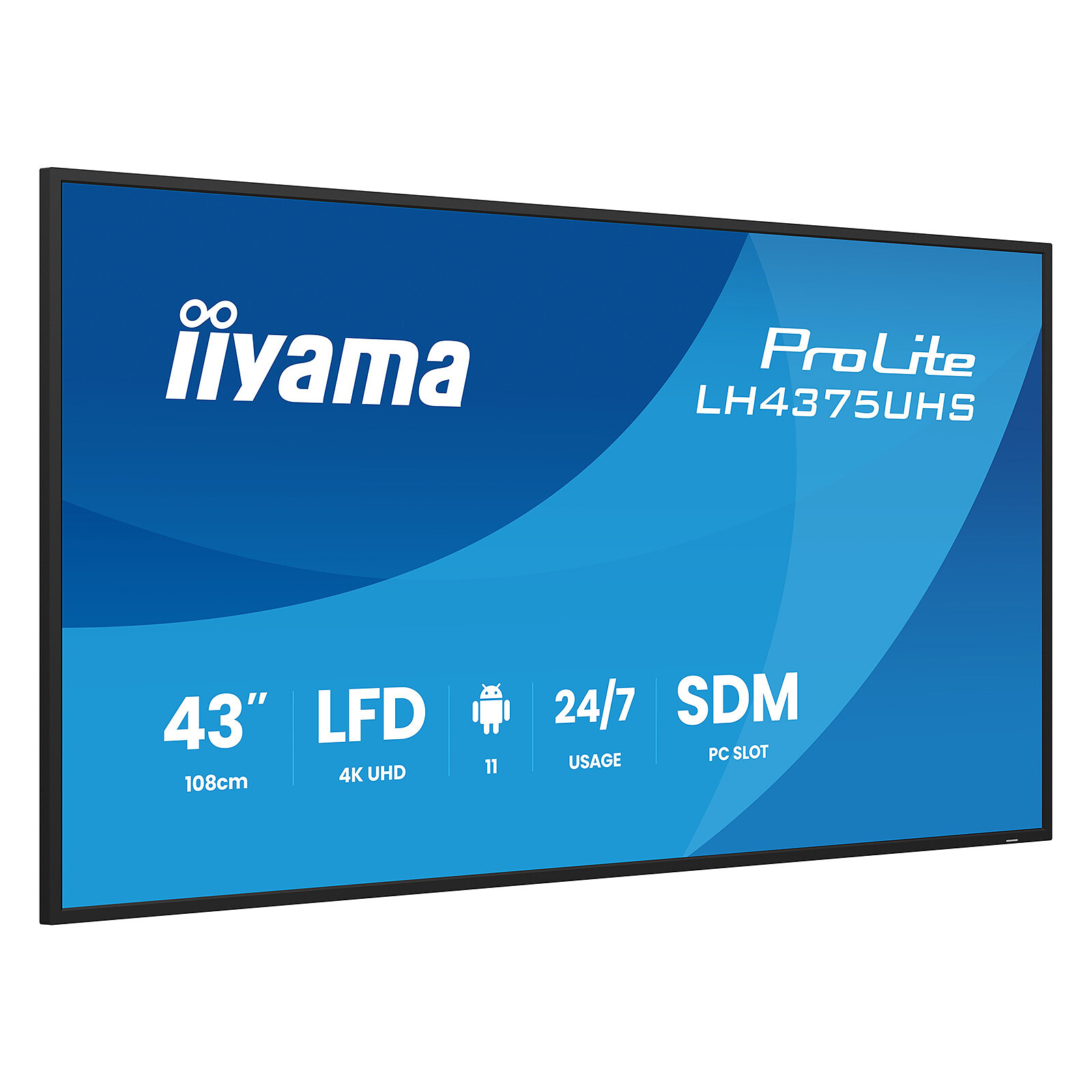 iiyama 43" LED - ProLite LH4375UHS-B2AG