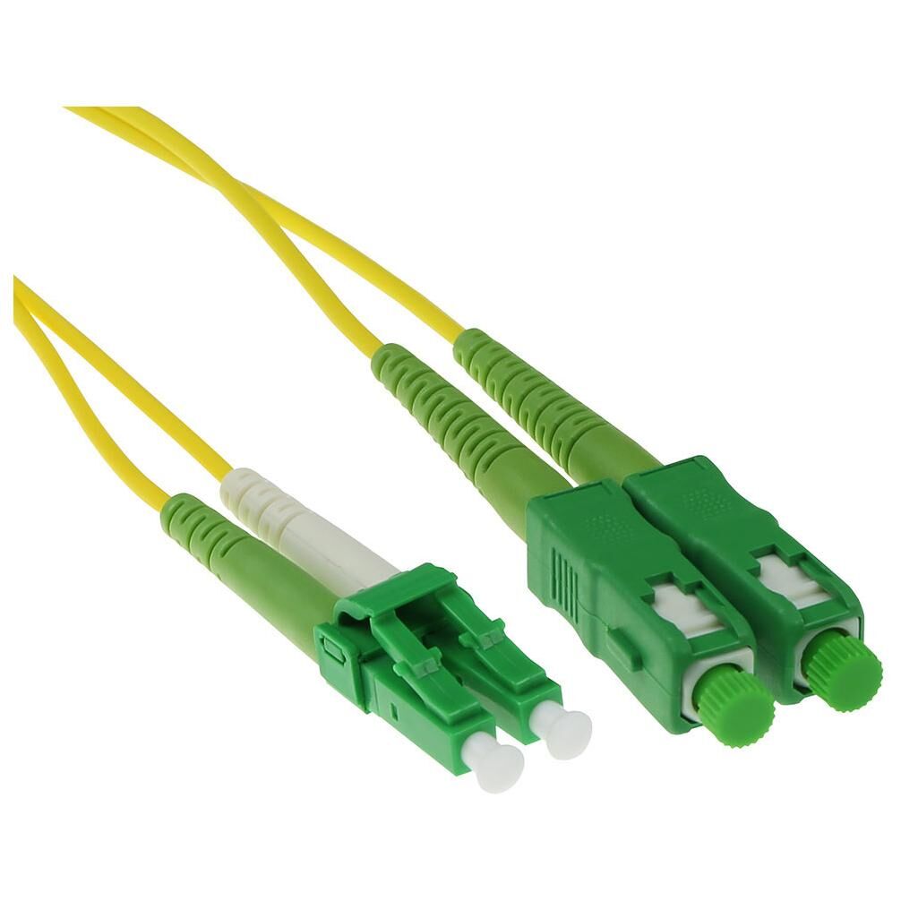 Câble ACT RL2705 InfiniBand et fibre optique 5 m LC SC Vert et Jaune