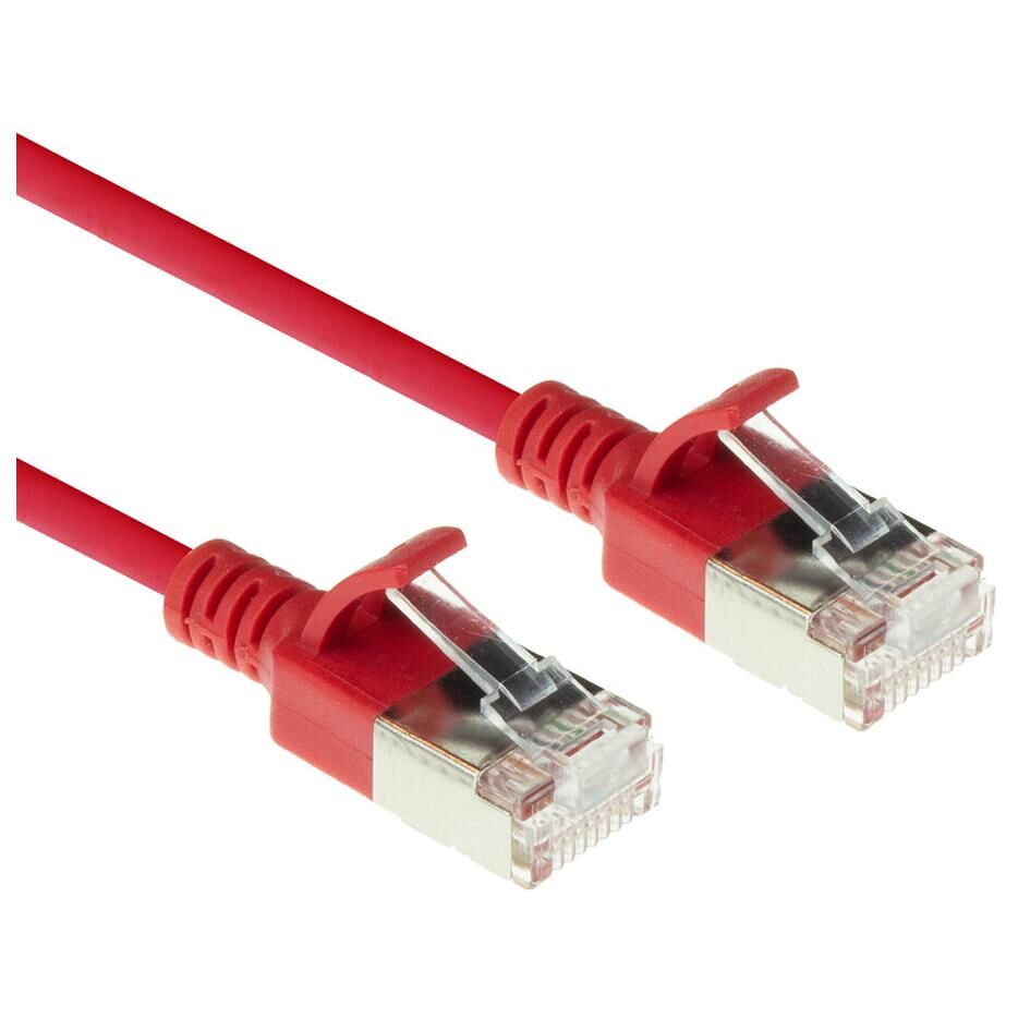ACT DC7501 câble de réseau Rouge 1 m Cat6a U/FTP (STP)