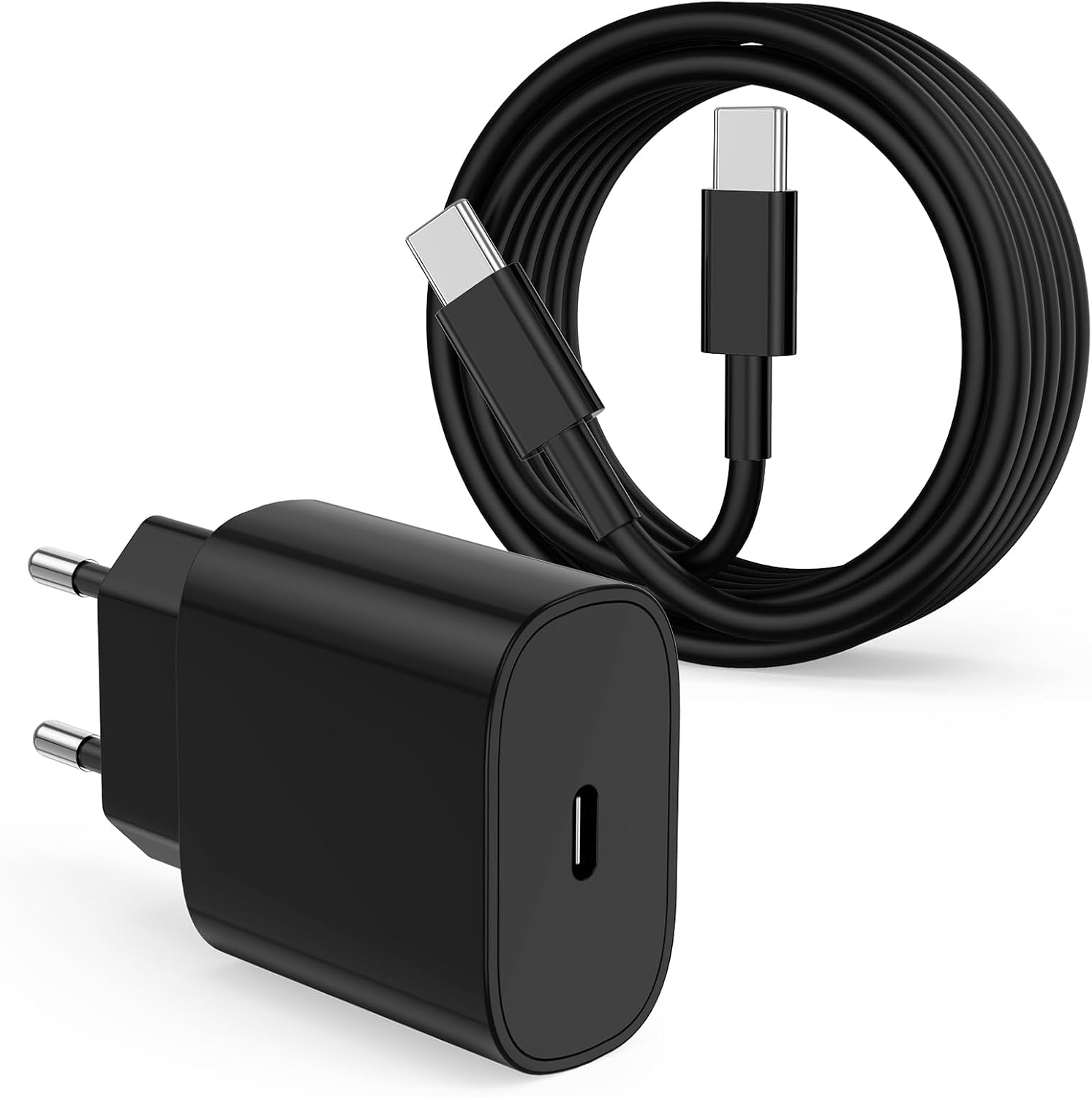 KALANKA-45W Chargeur USB C Samsung Charge Rapide pour Samsung Galaxy S26/S25 Ultra/S24/S23/S22/S21/S20/S20+/Note 20/10/9/8/A73/A53/A52 et 1M Cable,Lot de 1 pour Adaptateur Type C Mural Alimentation P