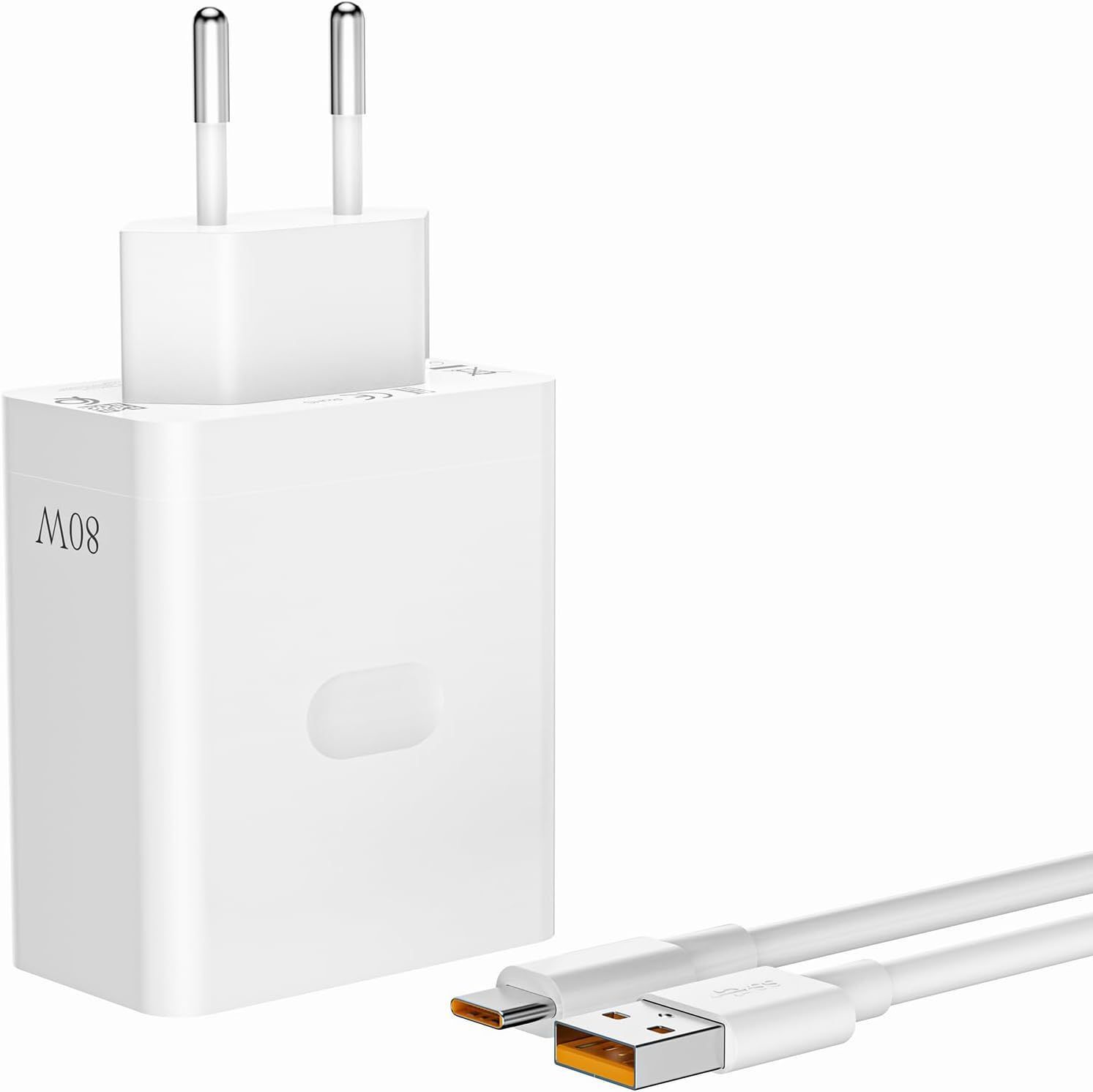 KALANKA-Chargeur USB 80 W pour Oneplus - Bloc d'alimentation USB avec cable de charge de type C - 2 m - Adaptateur rapide pour Oppo Find X7 Ultra X7 X6 X6 Pro X5 X5 Pro Find N3 N2 Flip Reno11 10Pro O