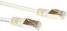 ACT 30.00m Cat6a SSTP PiMF 30m Cat6a S/FTP (S-STP) Elfenbein Netzwerkkabel (IB3630)