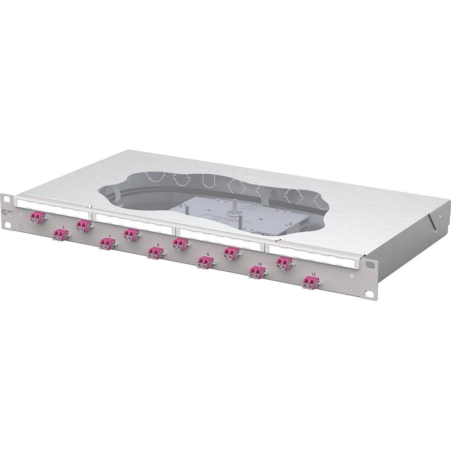 METZ CONNECT Patchfeld splice 12xLC-D OM4 1504577512-F (1504577512-F)