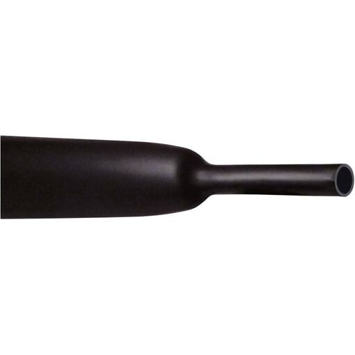 Tube de rétrécissement CellPack Noir, 8 mm, Rapport de rétrécissement 4:1, 1 m
