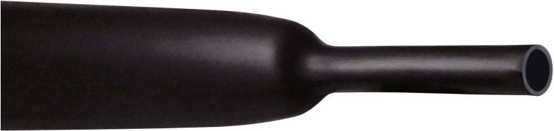 Tube de rétrécissement CellPack Noir, 8 mm, Rapport de rétrécissement 4:1, 1 m
