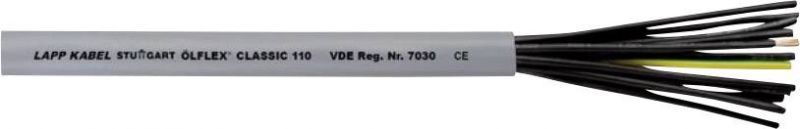 LAPPKABEL CL110 5G1,0-100 - Steuerleitung CLASSIC 110, 5 x 1 mm, 100 m, mit PE (1119205/100)