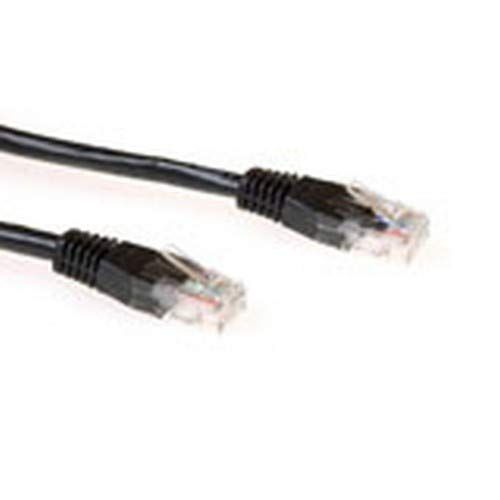 ACT CAT6A UTP 15m 15m Cat6a U/UTP (UTP) Schwarz Netzwerkkabel (IB4215)