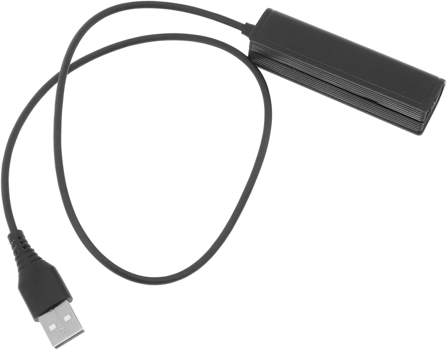 SUBZONAL-Câble Adaptateur Rj9 vers USB Plastique pour Téléphonie, Convertisseur Casque Femelle vers Stéréo Mâle, Usage Professionnel Bureau, Léger Et Portable, Couleur Transparente