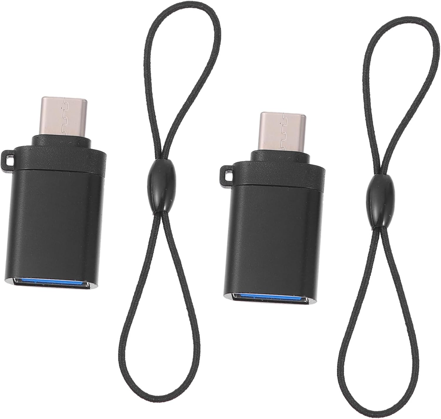 SUBZONAL-2pièces Adaptateur USB-c vers USB Convertisseur Portable pour Téléphone Et Tablette avec Adaptateur De Charge Et Convertisseur De Données