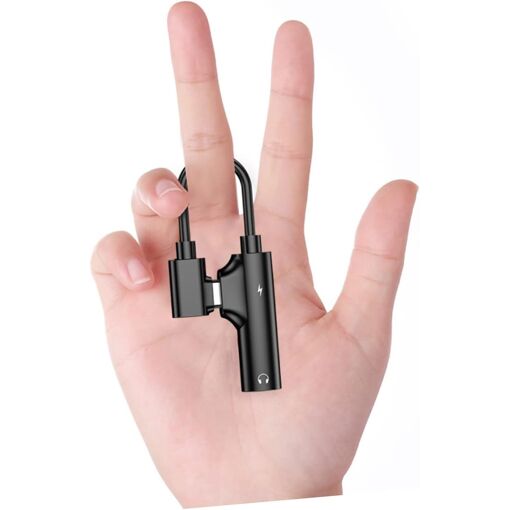 Adaptateur audio USB-C vers 3,5 mm - 2 en 1 pour charge et musique