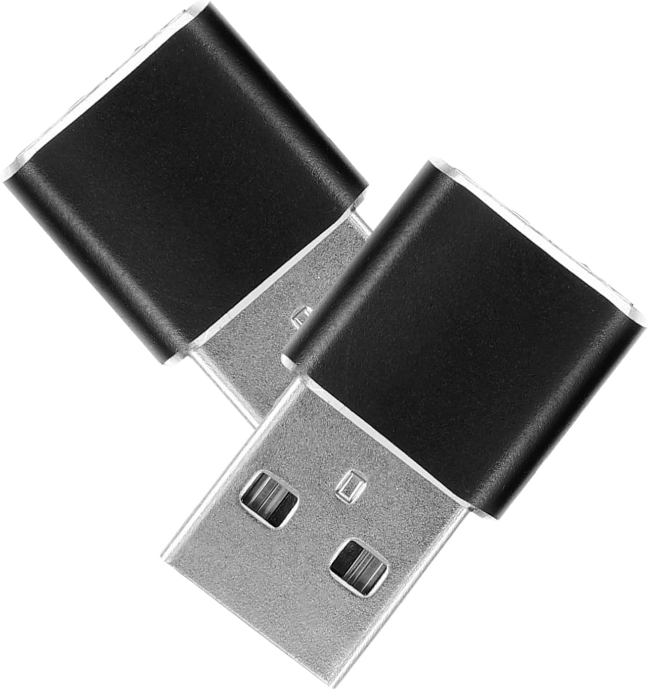 SUBZONAL-2pièces Lot de Adaptateurs USB vers USB-c Convertisseurs de Charge pour Téléphone Portable et Ordinateur Portable