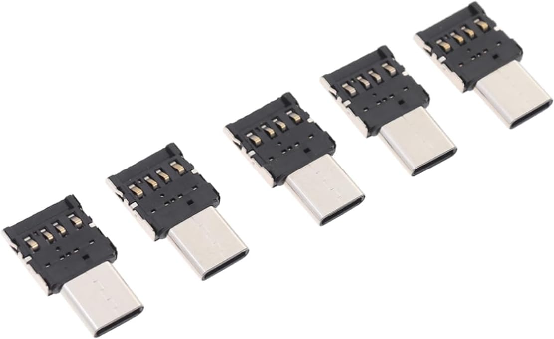 SUBZONAL-Adaptateur USB vers -c (Lot De 5) Câble OTG pour Appareils Mobiles