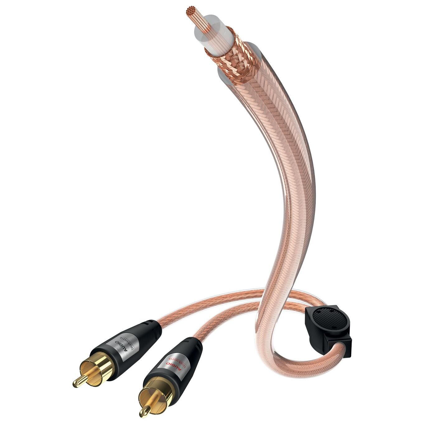 Inakustik 0030823 câble audio 3 m RCA 2 x RCA Transparent