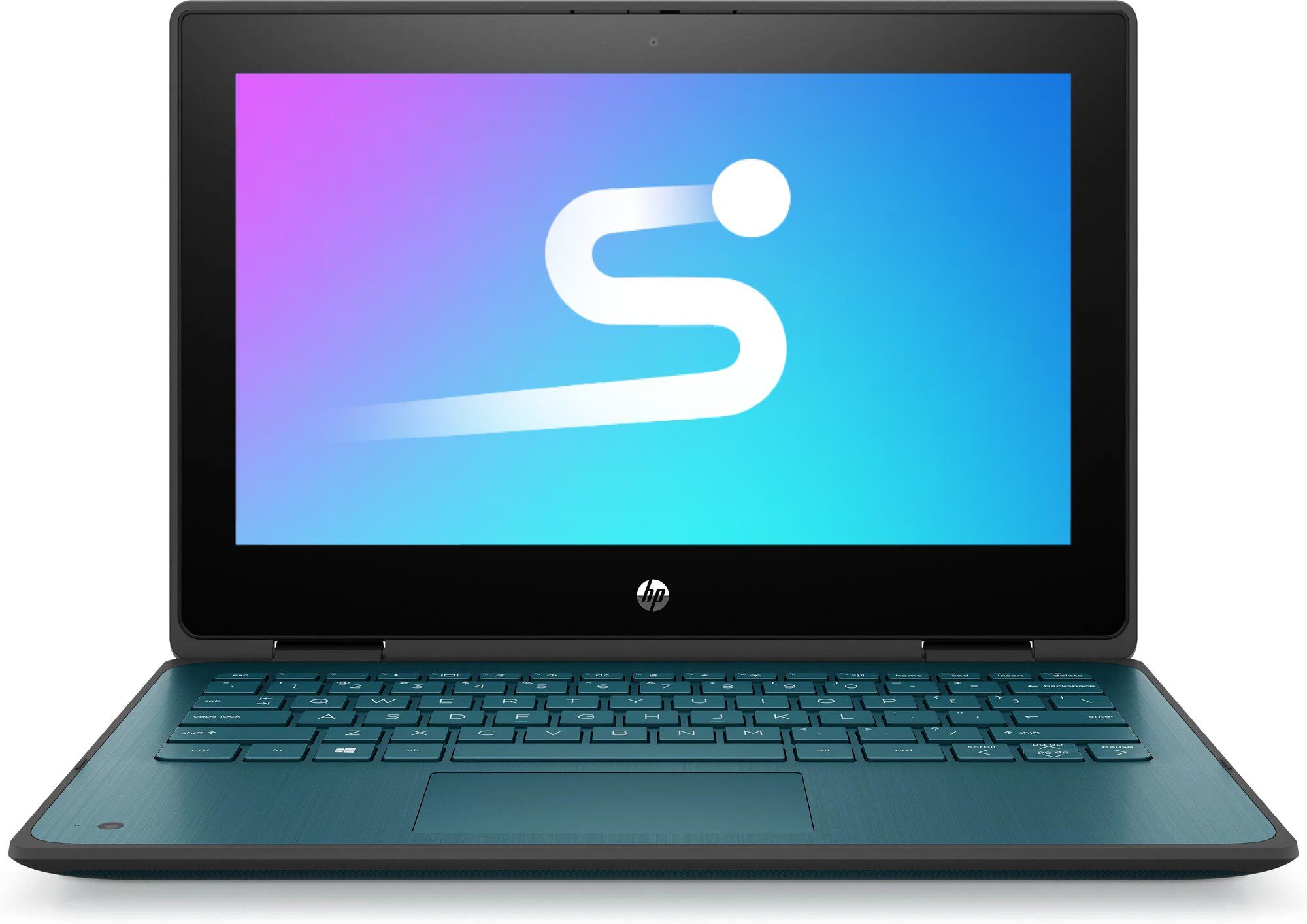 Ordinateur portable 2w1 HP ProBook x360 11 G7 EE Intel N6000 8/128Go SSD NVMe HD Tactile Win11Pro Bleu