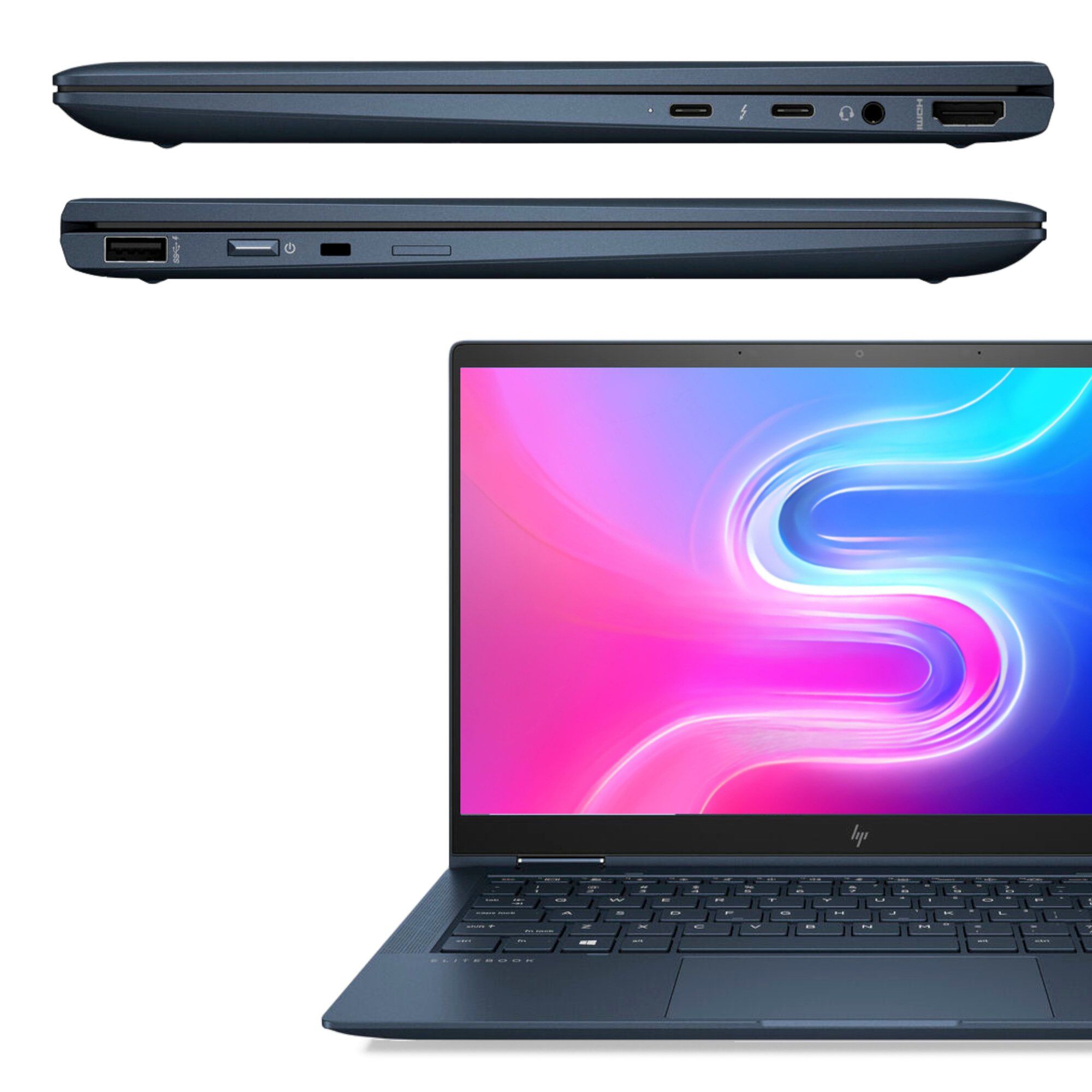 Ordinateur portable 2w1 HP Elite Dragonfly G2 i7-1185G7 32Go 512Go SSD FHD Tactile W11P