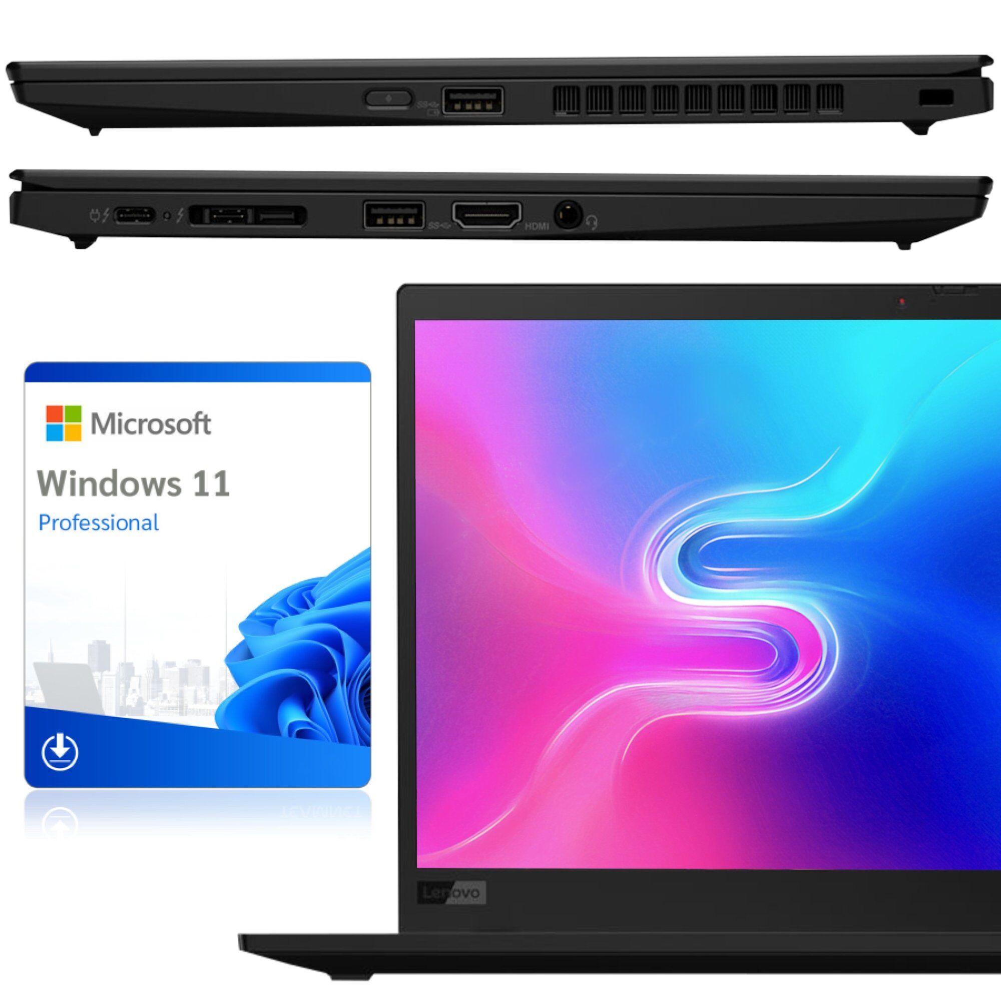 Ordinateur portable LENOVO THINKPAD X1 CARBON 7TH i5-8265U 16Go 256Go SSD FHD W11P