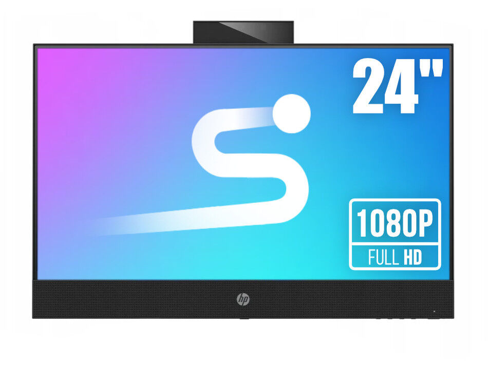 Ordinateur All-in-One HP ProOne 440 G6 24¿ IPS FHD i3-10100 8Go 256Go SSD Kamerka Wifi Win11Pro