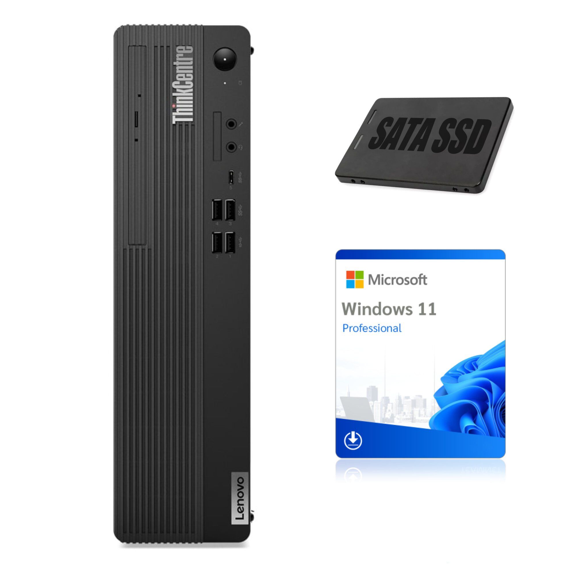 Ordinateur de bureau Lenovo ThinkCentre M70s Desktop SFF G6400 16Go 512Go SSD W11P