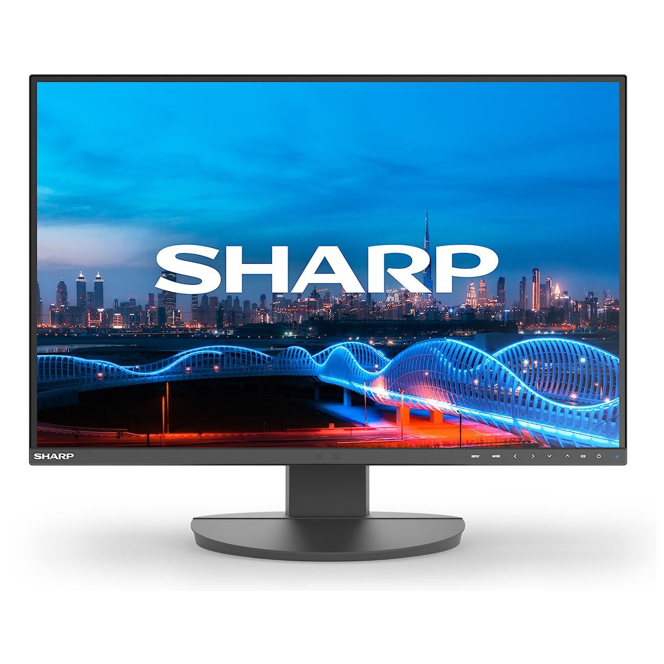 Ecran PC Sharp MultiSync EA241W 24" 1920 x 1200 Full HD LCD Noir