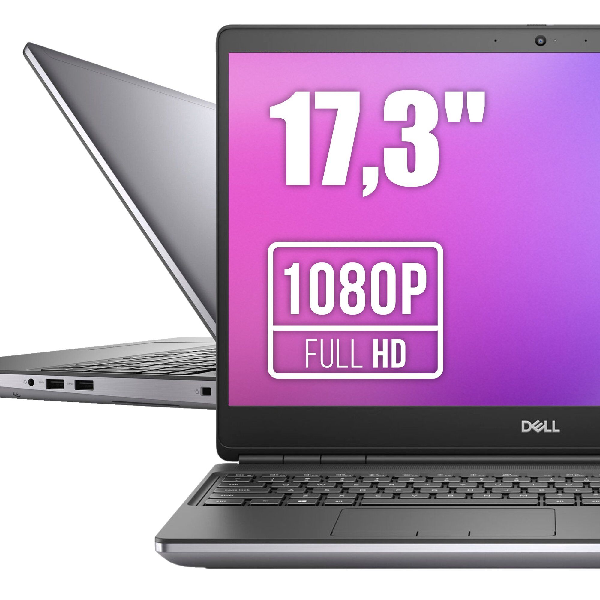 Ordinateur portable Dell Precision 7750 I7-10850H 32Go 512Go SSD Qudaro RTX 3000 Max-Q Full HD Windows 11 Pro