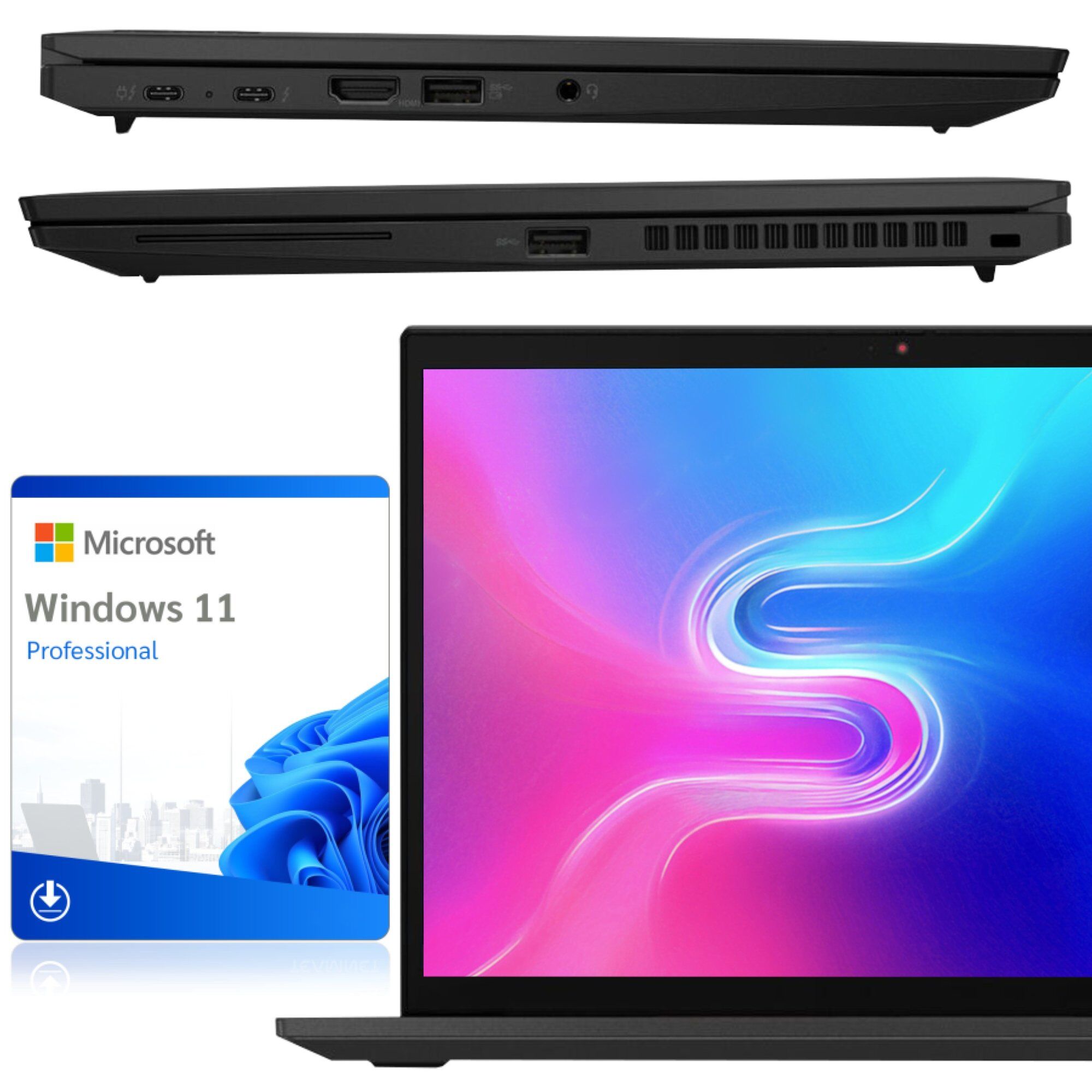 Ordinateur portable Lenovo ThinkPad T14S Gen 3 I7-1260P 32Go 512Go SSD NVMe Full HD Win11Pro