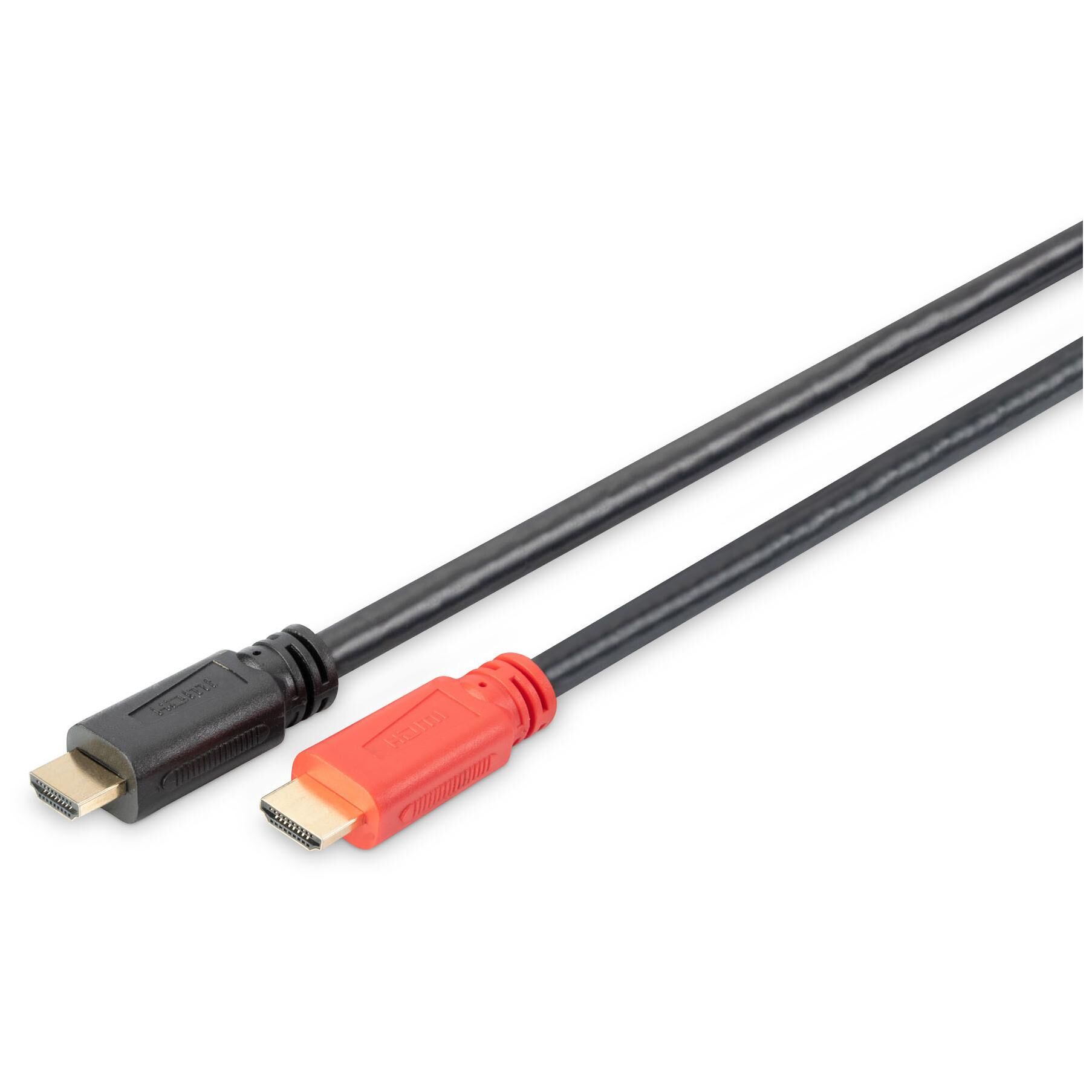Digitus Câble de connexion HDMI High Speed, avec amplificateur