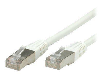 Roline - Cordon de raccordement - RJ-45 (M) pour RJ-45 (M) - 1.5 m - SFTP - CAT 6e - moulé, bloqué - blanc