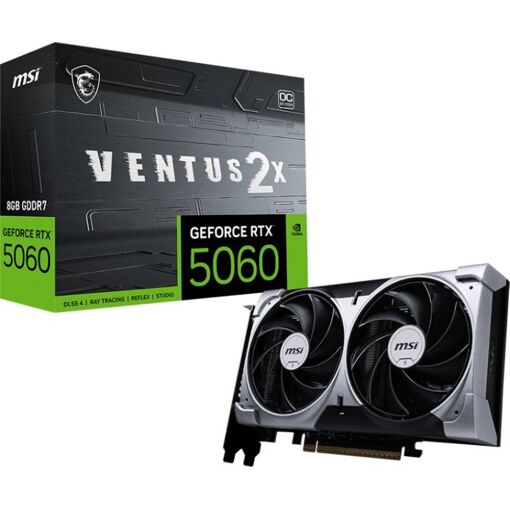 MSI GeForce RTX 5060 VENTUS 2X OC 8 Go, 8 Go GDDR7