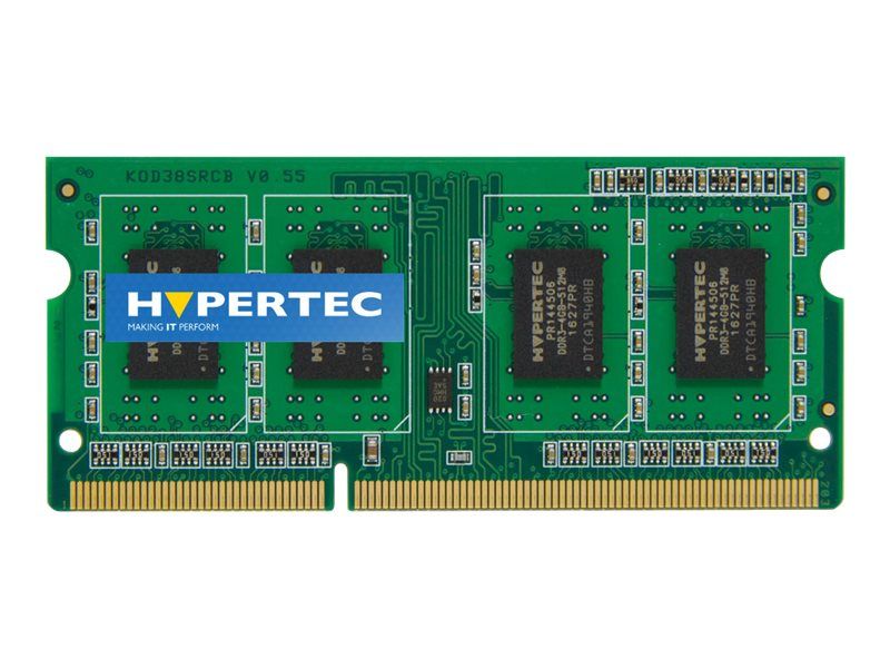 Hypertec - DDR3 - module - 4 Go - SO DIMM 204 broches - 1333 MHz / PC3-10600 - mémoire sans tampon - non ECC - pour Acer Aspire 3750, 5250, 5560; Aspire Ethos 5951, 8951; TravelMate TimelineX...