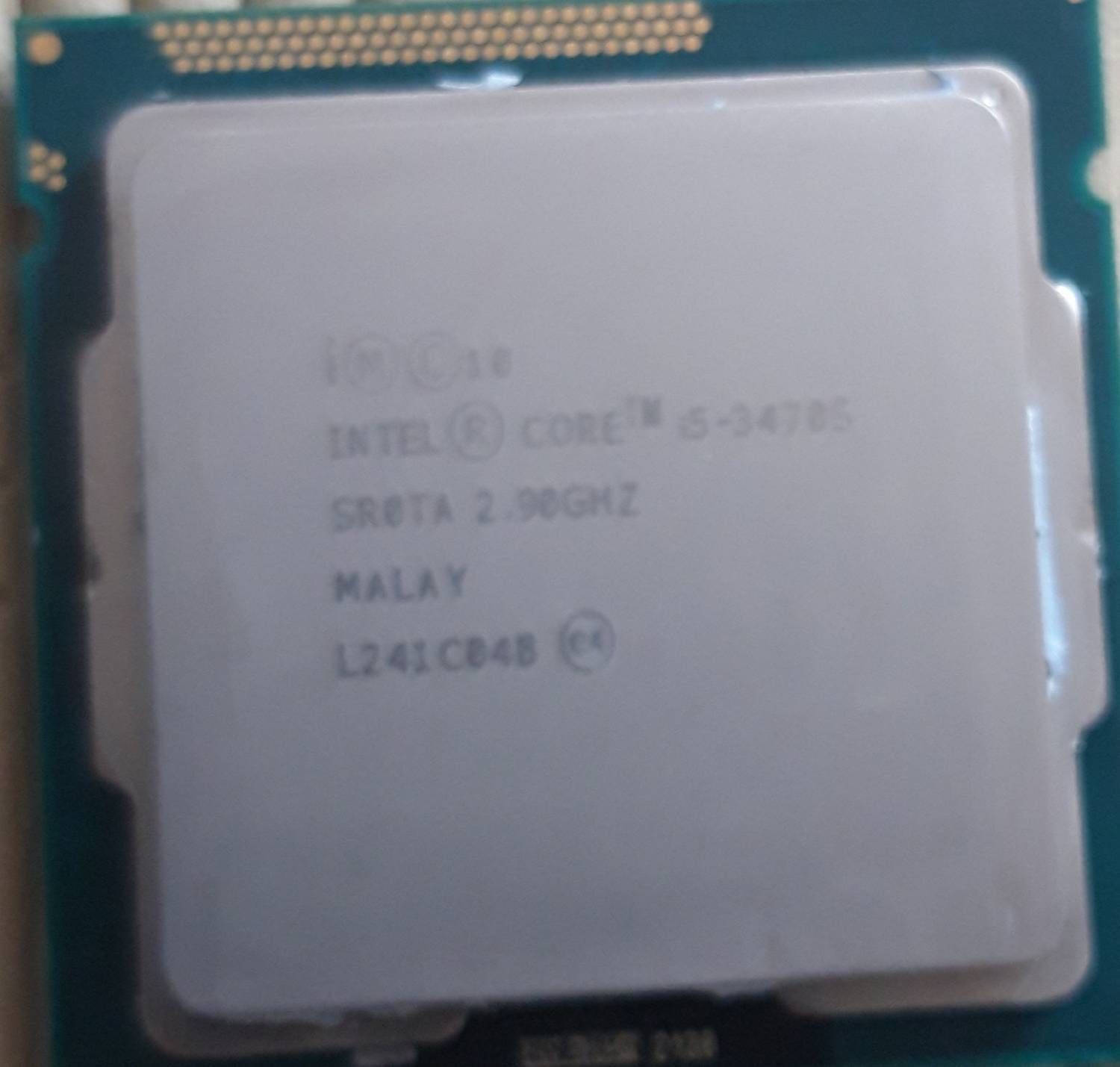 Intel Core i5 3470S - 2.9 GHz - 4 coeurs - 4 filetages - 6 Mo cache - LGA1155 Socket - OEM