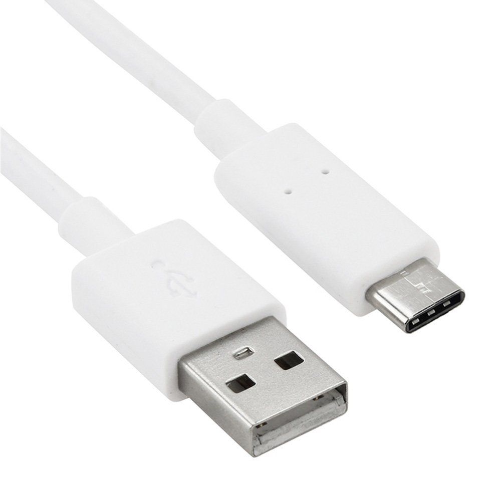 Câble de charge et de synchronisation USB-C blanc