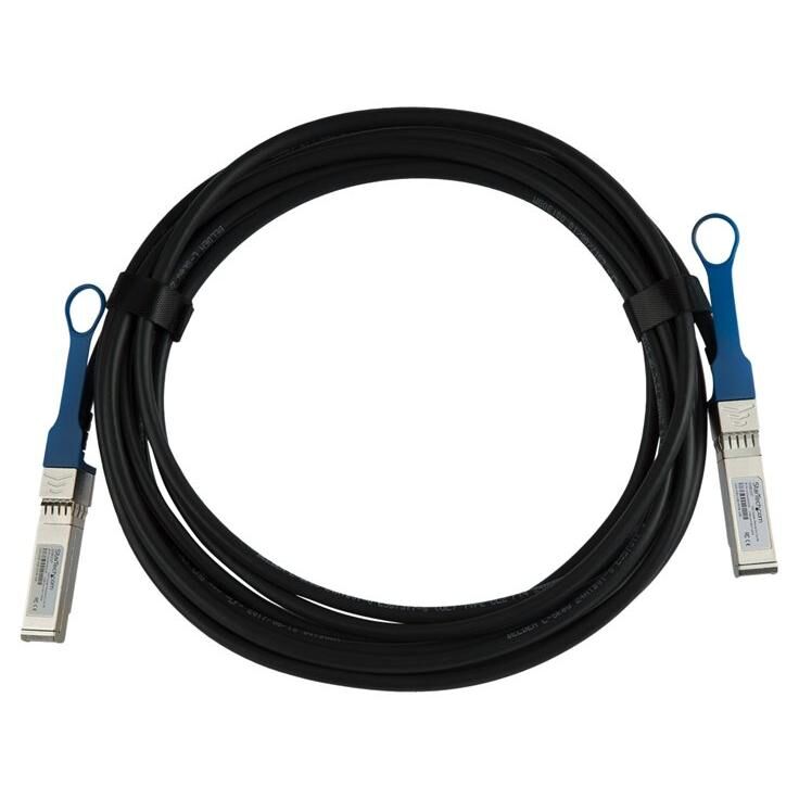 StarTech.com Câble SFP+ à connexion directe de 5 m - Compatible avec HP JG081C - Cordon SFP+ 10G - Câble Twinax passif - Câble DAC - Câble d'attache directe 10GBase - SFP+ verrouillé pour SFP+ verrouillé - 5 m - twinaxial - SFF-8431/SFF-8432 -...