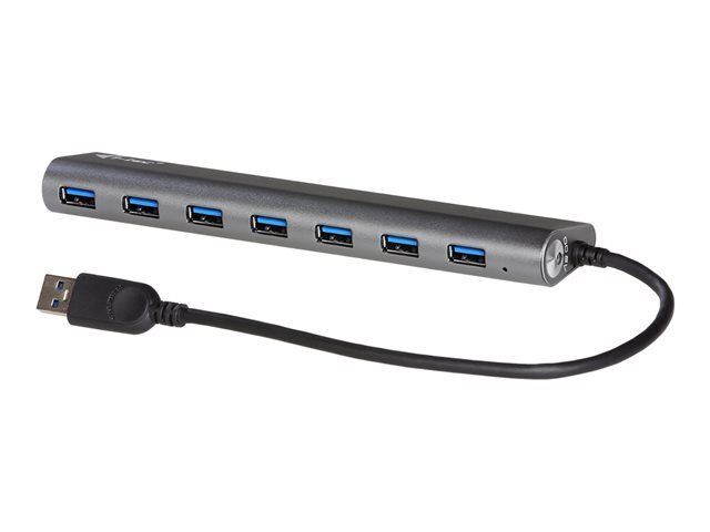 i-Tec METAL Series Charging HUB - Concentrateur (hub) - 7 x SuperSpeed USB 3.0 - de bureau