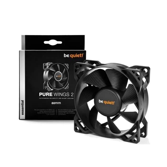be quiet! Pure Wings 2 - Ventilateur châssis - 80 mm