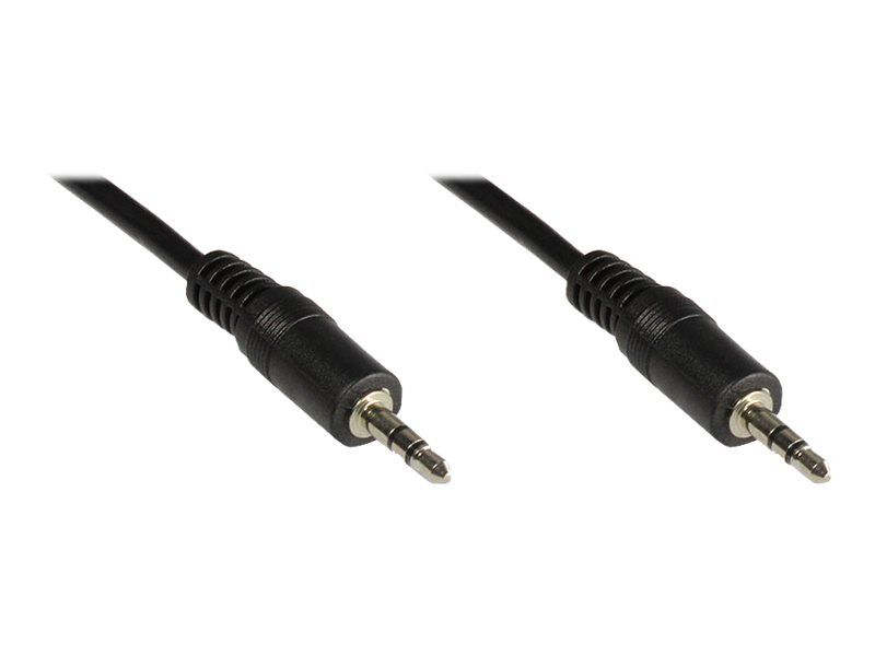 Good Connections - Câble audio - mini-phone stereo 3.5 mm mâle pour mini-phone stereo 3.5 mm mâle - 2.5 m