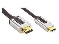 Bandridge Profigold High Speed HDMI Cable with Ethernet - HDMI avec câble Ethernet - HDMI (M) pour HDMI micro (M) - 2 m