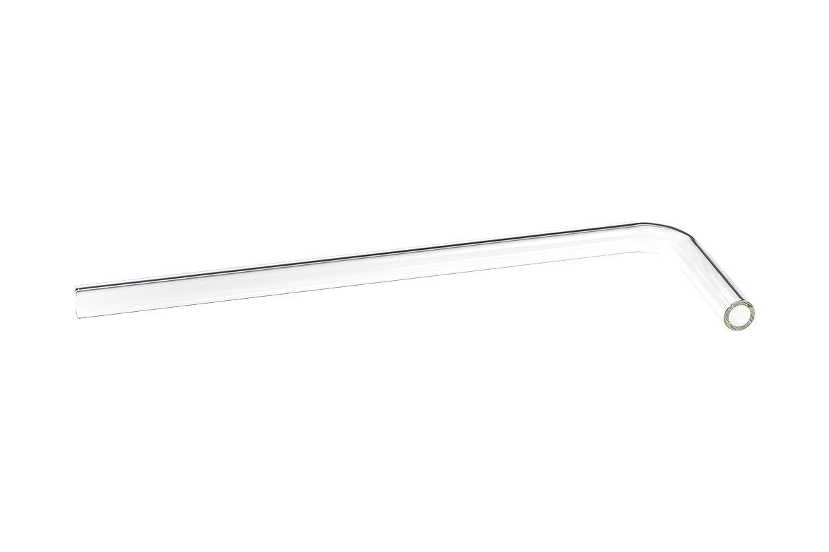 Alphacool durtuyau 16/11mm 90° verre de borosilicate 10/30cm