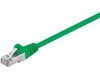 CAT 5e Network cable 2x RJ45 plug SF/UTP outer shield: foil and braiding