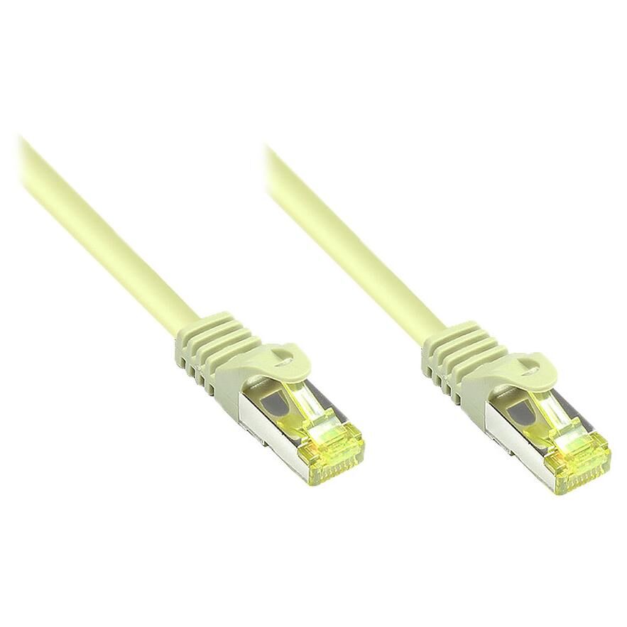 Alcasa Cat. 7 S/FTP 10m câble de réseau Gris Cat7 S/FTP (S-STP)
