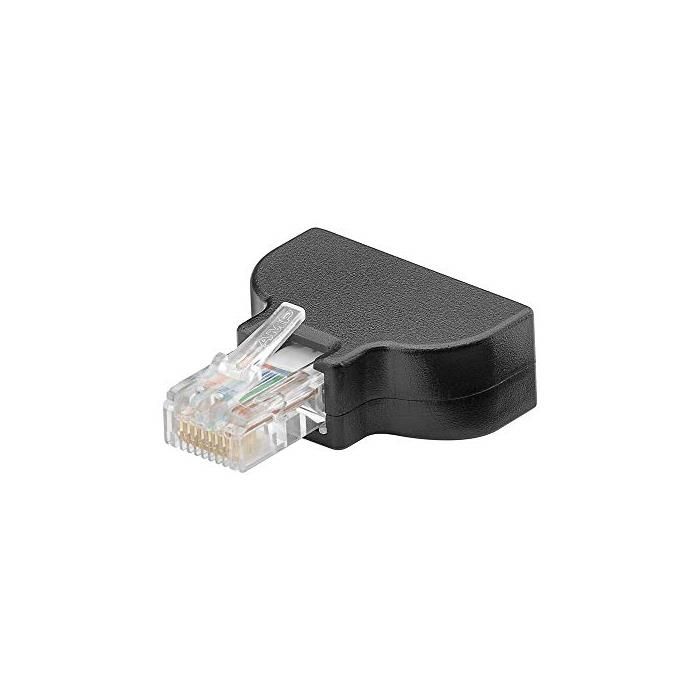 Fiche RJ45 Goobay à visser 8 contacts