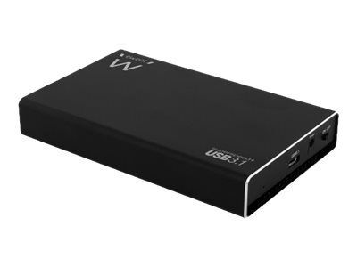Ewent EW7070 - Boitier externe - 2.5" - SATA 3Gb/s - USB 3.1 (Gen 2) - noir