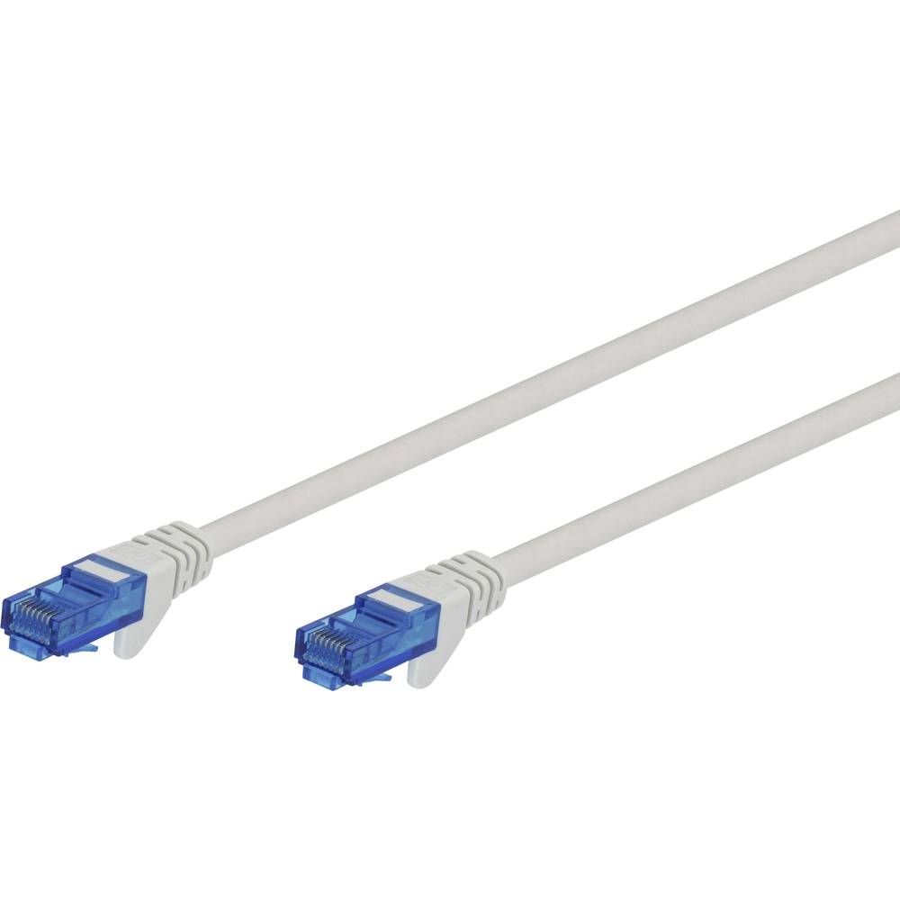 Câble de raccordement réseau RJ45 HP CAT 6 U/UTP 3 m gris
