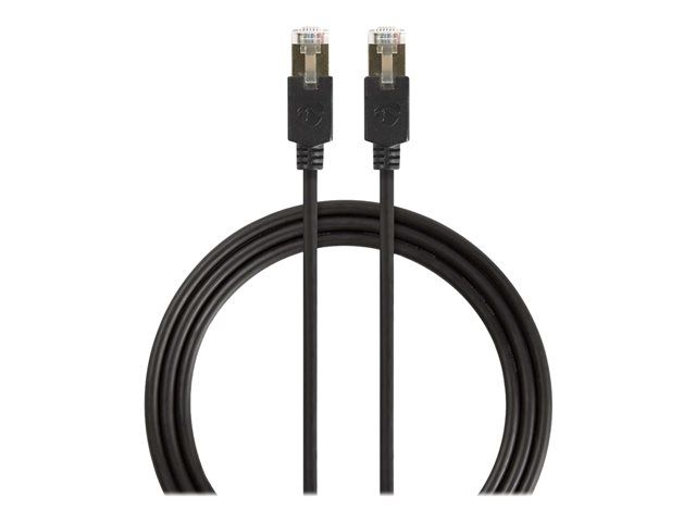 Nedis - Câble réseau - RJ-45 (M) pour RJ-45 (M) - 2 m - paire torsadée écrantée (F/UTP) - CAT 6 - moulé, rond - anthracite