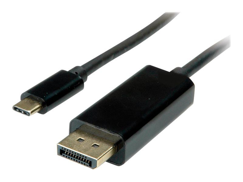 VALUE - Adaptateur vidéo externe - USB-C 3.1 - DisplayPort - noir