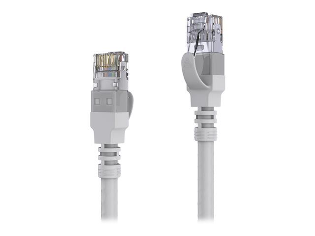 PureLink AVIT Media Series - Cordon de raccordement - RJ-45 (M) pour RJ-45 (M) - 50 m - SFTP - CAT 6a - démarré, sans halogène, sans crochet, bloqué - gris