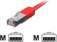 Câble Réseau RJ45 SF/UTP C5e 5m rouge