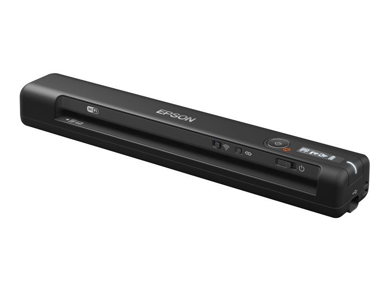Epson WorkForce ES-60W - Scanner à feuilles - Capteur d'images de contact (CIS) - A4 - 600 dpi x 600 dpi - jusqu'à 300 pages par jour - USB 2.0, Wi-Fi(n)