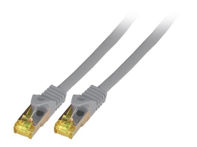 EFB-Elektronik - Cordon de raccordement - RJ-45 (M) verrouillé pour RJ-45 (M) verrouillé - 25 m - SFTP, PiMF - CAT 7 (câble)/CAT 6a (connecteurs) - démarré, sans halogène, moulé - gris