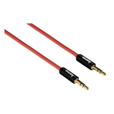 Hama 0.5m 3.5mm/3.5mm câble audio 0,5 m 3,5mm Rouge