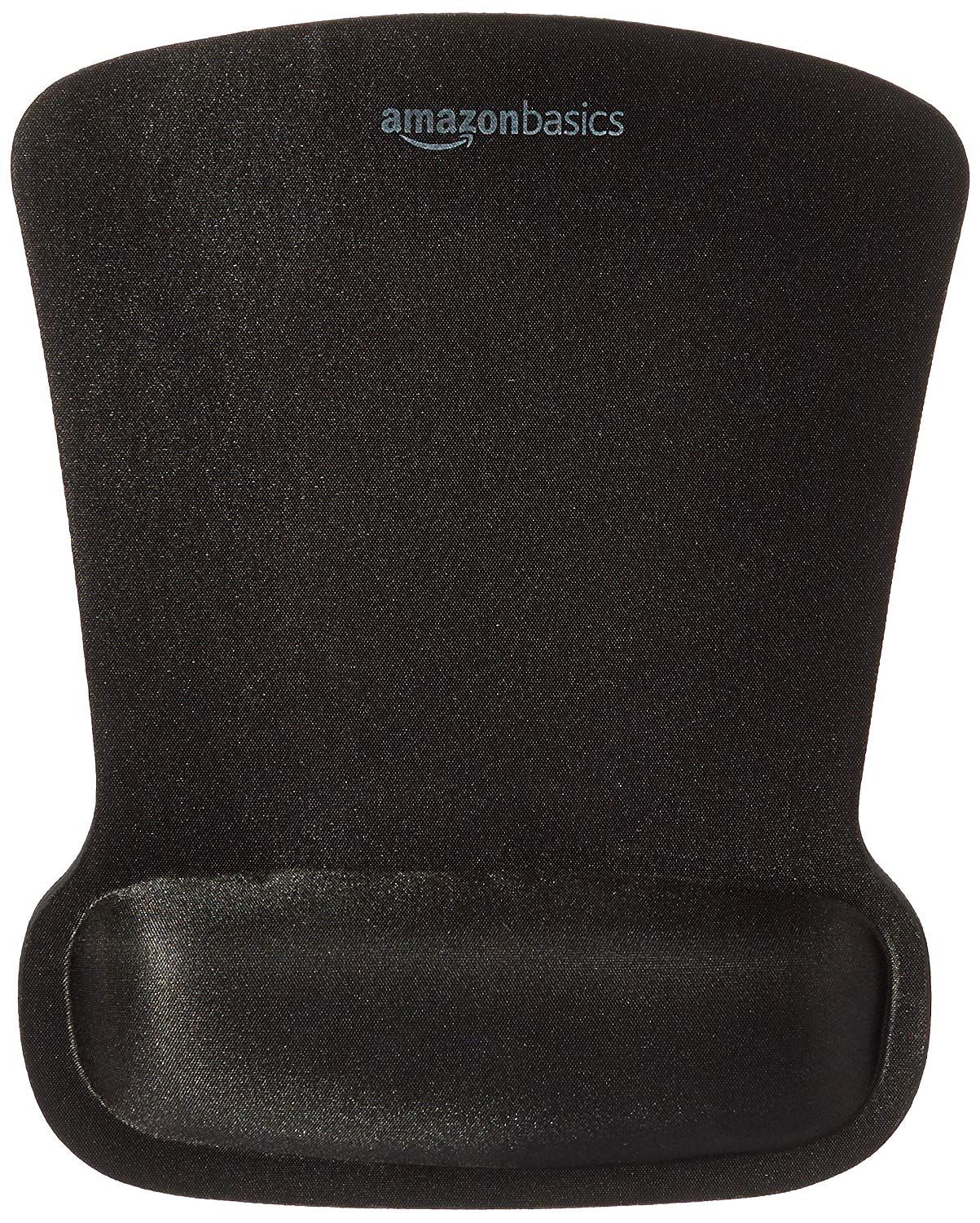 AmazonBasics Tapis de souris avec repose-poignet en gel